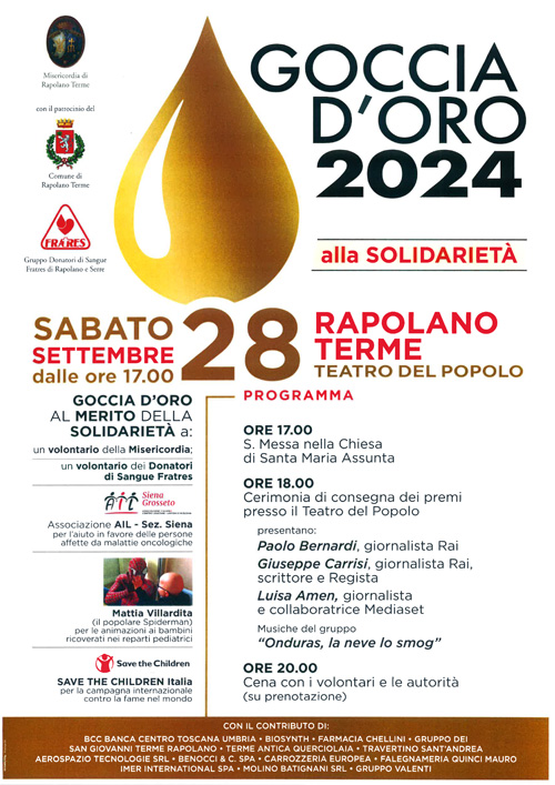 Goccia d'Oro 2024